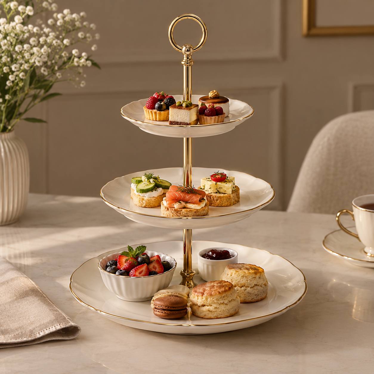 Luxury Serving Stand